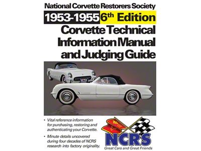1953-1955 Corvette NCRS Judging Manual
