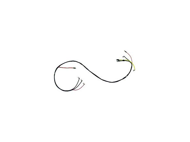 1953-1955 Corvette Show Quality 6 Volt Lectric Limited Engine Wiring Harness (Convertible)