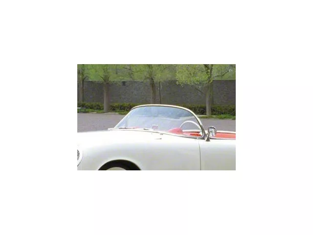 1953-1955 Corvette Windshield Non Date-Coded Clear (Convertible)
