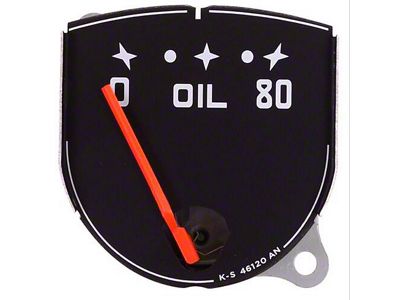 1953-1955 Ford Pickup Oil Pressure Gauge