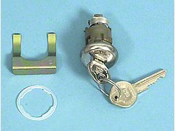 Trunk Lock, With Keys, 1953-1955 (Convertible)