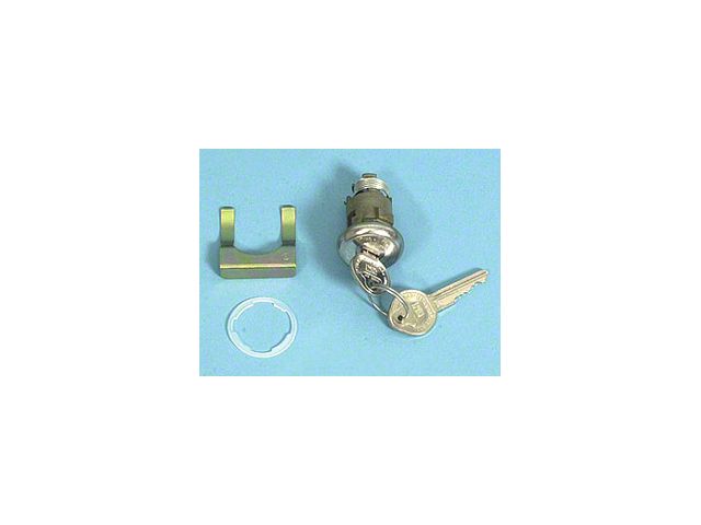 Trunk Lock, With Keys, 1953-1955 (Convertible)