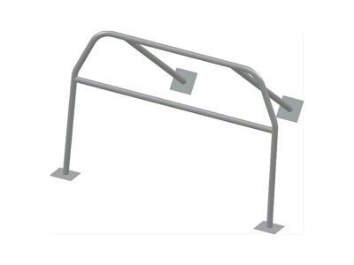 1953-1962 Corvette 4 point roll bars - Heidts AL-101029