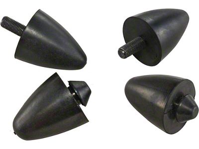 Control Arm Bumpers, Replacement Style, 1953-1962
