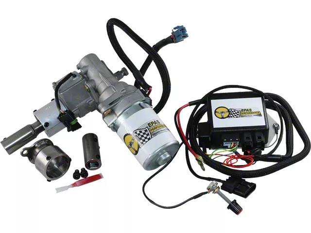 Electric Power Assisted Steering Kit with Adjustable Potentiometer (53-62 Corvette C1 w/ Floor Shifter)