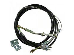 1953-1962 Corvette Emergency Brake Cable Kit For Disc Brake Conversion 