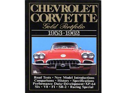 Book, Corvette Gold Portfolio, 1953-1962