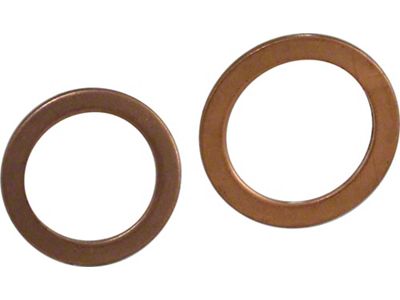 1953-1962 Corvette Master Cylinder Block Copper Washers (Convertible)