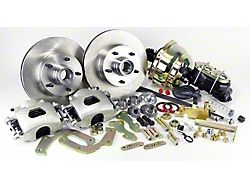 1955-1962 Corvette Disc Brake Kit, Front, Power,Performance