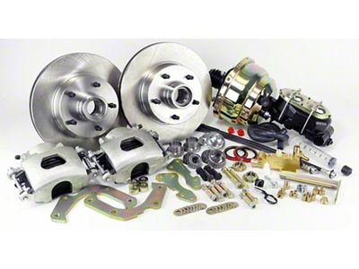 Corvette Disc Brake Kit, Front, Power,Standard, 1953-1962