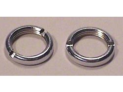 1953-1962 Corvette Windshield Wiper Bezel Nuts (Convertible)