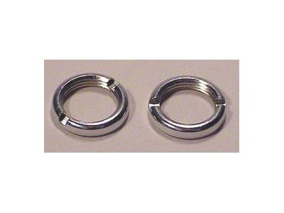 1953-1962 Corvette Windshield Wiper Bezel Nuts (Convertible)