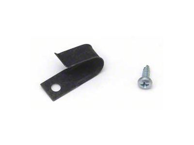 1953-1962 Corvette Wiring Harness Clip J With Screw (Convertible)