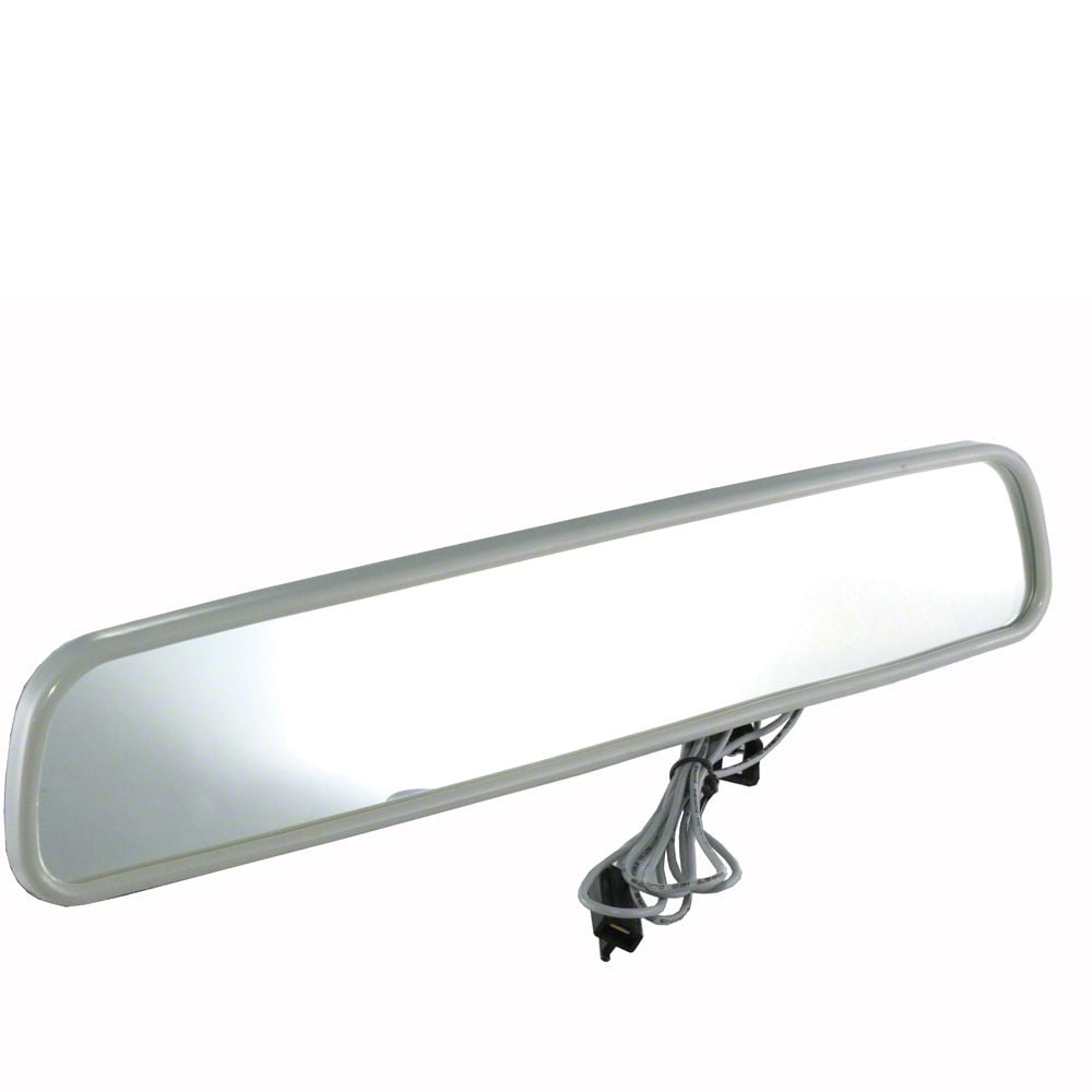 Ecklers 10 Inside Rear View Mirror with Map Light, Silver