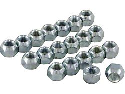 Wheel Lug Nut Set, Steel, Original Equipment (53-82 Corvette C1, C2 & C3)