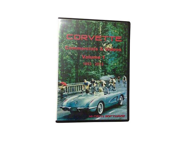 1953-2012 Corvette Commercials And Videos Volume 1