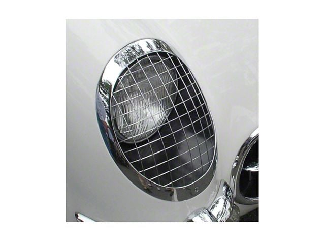 1953-55 Corvette Head Light Bezels