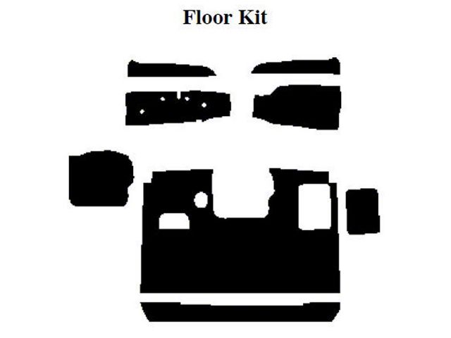 1953-55 Ford Pickup AcoustiSHIELD, Floor Insulation Kit