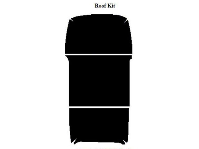 1953-55 Ford Pickup AcoustiSHIELD, Roof Insulation Kit, Panel Delivery