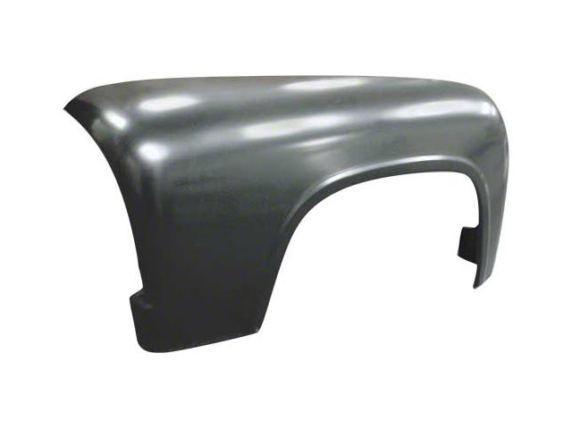 1953-56 Ford Pickup Front Fender, Left, Steel, F100-F350 (Fits all 1953-1956 F100)