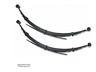 1954-19551st Chevy Truck Leaf Springs, Rear-Stock Height