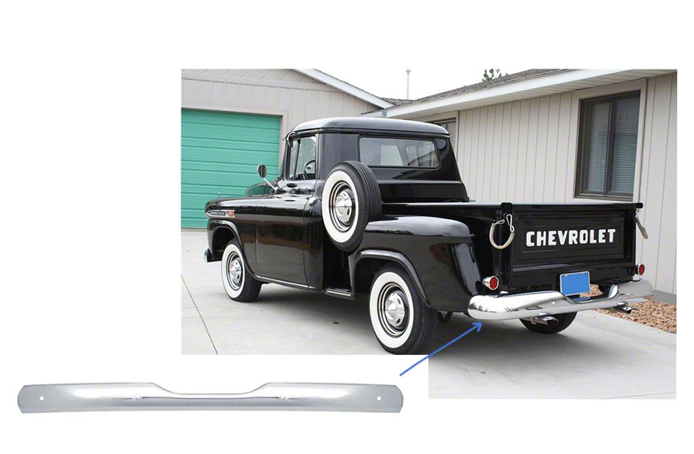 1954 chevy on sale truck rear bumper
