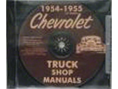 1954-1955 1st Series Chevy Truck Shop Manuals (CD-ROM)