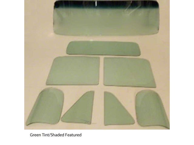 1954 Chevy-GMC Truck Glass Kit, Small Back Glass-Clear