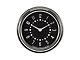 1955-1956 Chevy Classic Instruments Clock Bel Era 3 Black, 2 5/8