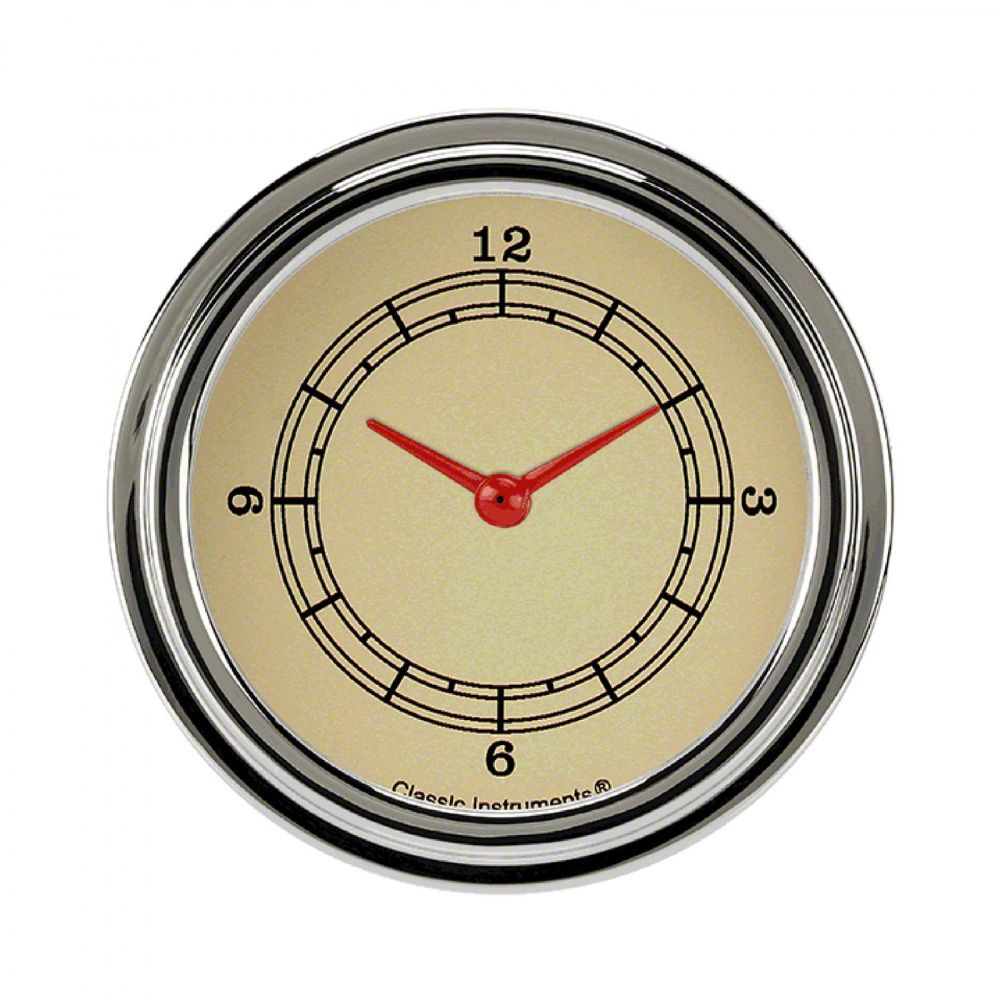 Classic Instruments Ecklers Classic Instruments Clock Vintage, 2 5/8 ...