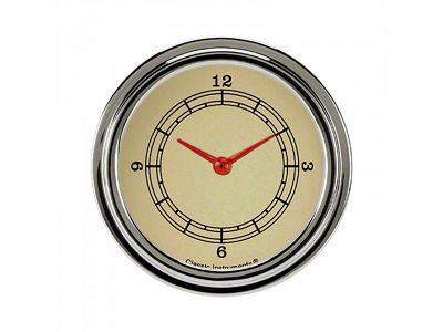 1955-1956 Chevy Classic Instruments Clock Vintage, 2 5/8