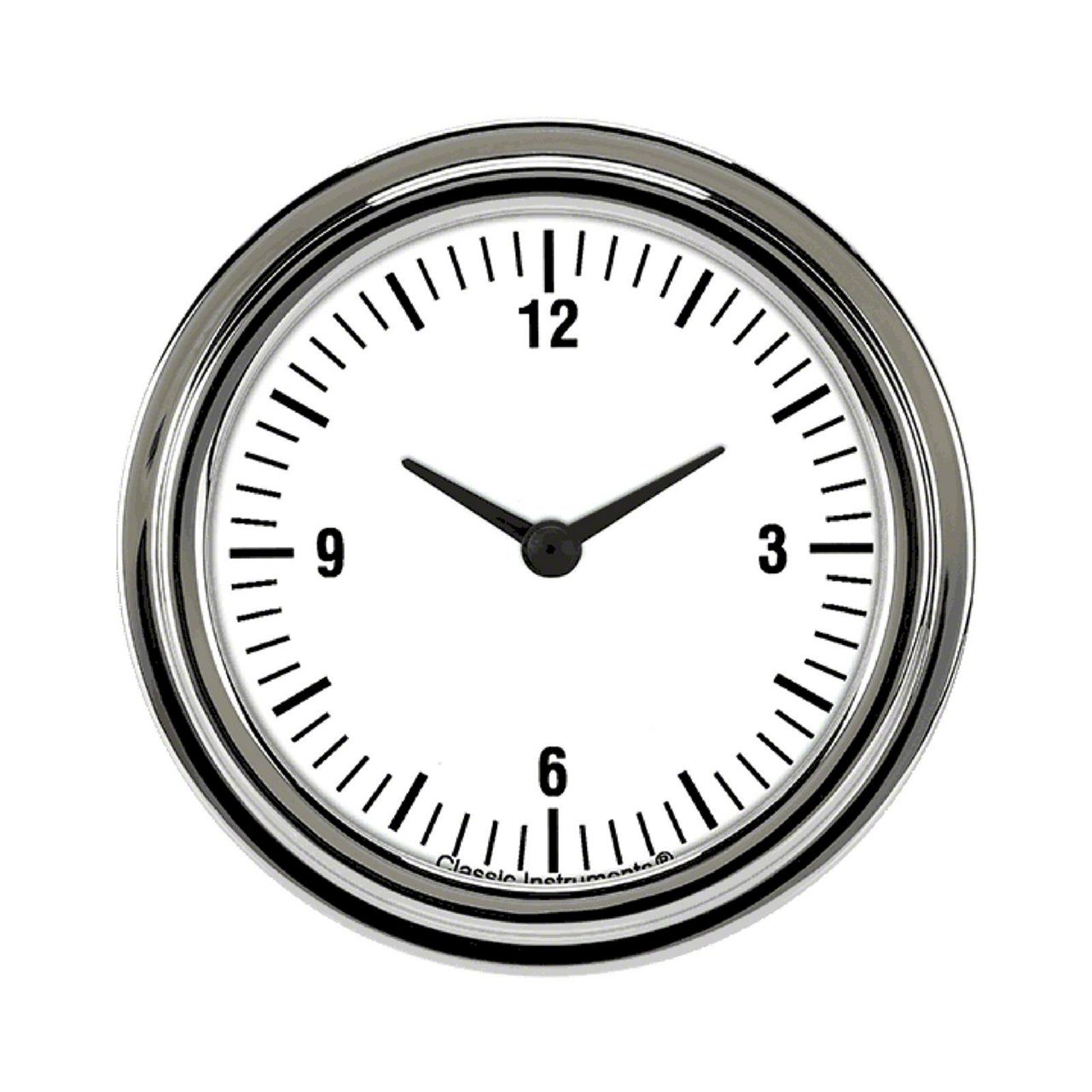 Classic Instruments Ecklers Classic Instruments Clock White Hot, 2 5/8 ...