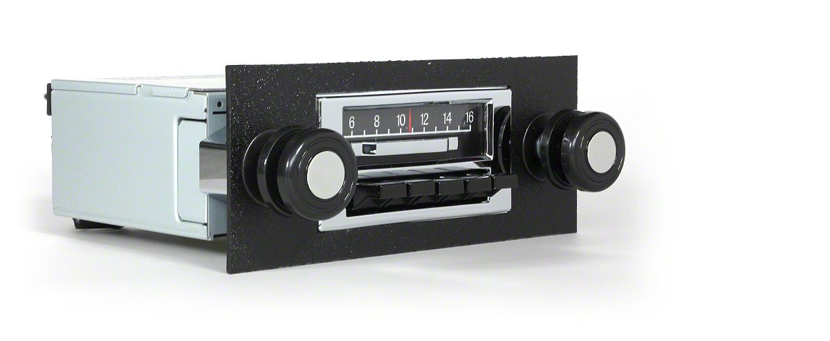 Custom Autosound Ecklers Slidebar Radio, w/Speakers CAM-VECH-6