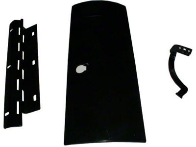 Glove Box Door Set (55-56 Chevy Bel Air; 55-56 Chevy 150; 55-56 Chevy 210; 55-56 Chevy Nomad)