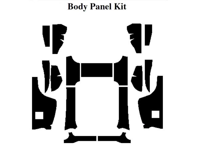 1955-1956 Ford Thunderbird Insulation Kit, Body Panel Kit