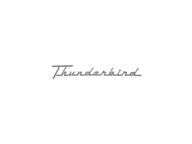 1955-1956 Ford Thunderbird Quarter Panel Nameplate