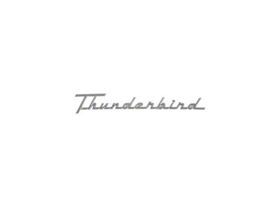 1955-1956 Ford Thunderbird Quarter Panel Nameplate