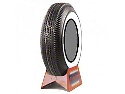 Firestone Classic Bias Ply Tire with 2.6875-Inch Wide Whitewall (670R15)