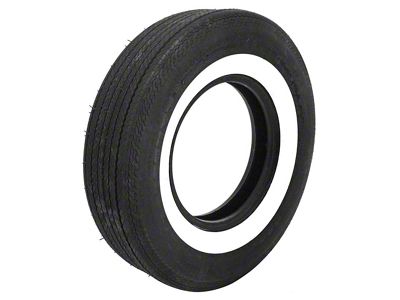 1955-1956 Ford Thunderbird Tire, 670 X 15, 2-3/4 Whitewall, Tubeless, Coker Classic