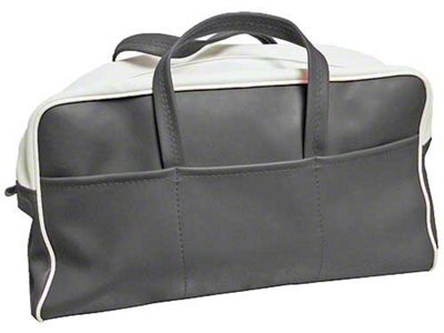 1955-1956 Ford Thunderbird Tote Bag, Black & White