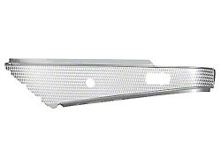 Upper Door Trim Panel, Left, Hole For Power Window Switch, Aluminum (55-56 Ford Thunderbird)