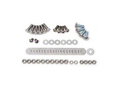 1955-1956 Front Bumper Stainless Steel Bolt, Hardware Kit