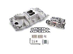 2064 Single-Quad RPM Air-Gap Manifold and Carburetor Kit for Rectangle Port Big Block (55-57 150, 210, Bel Air, Nomad)