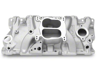 1955-1957 Chevy 3706 Performer Small Block Chevy EGR Intake Manifold for 1987-95 Cast Iron Heads