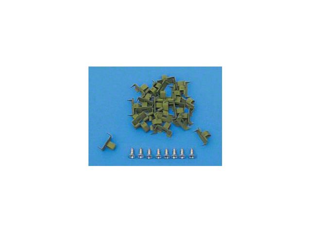 1955-1957 Chevy 150 & 210 Series Whisker Hardware Set