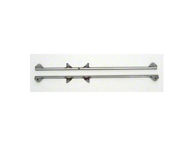 Qtr Wndw Metal Channels,2-Door Sedan,55-57