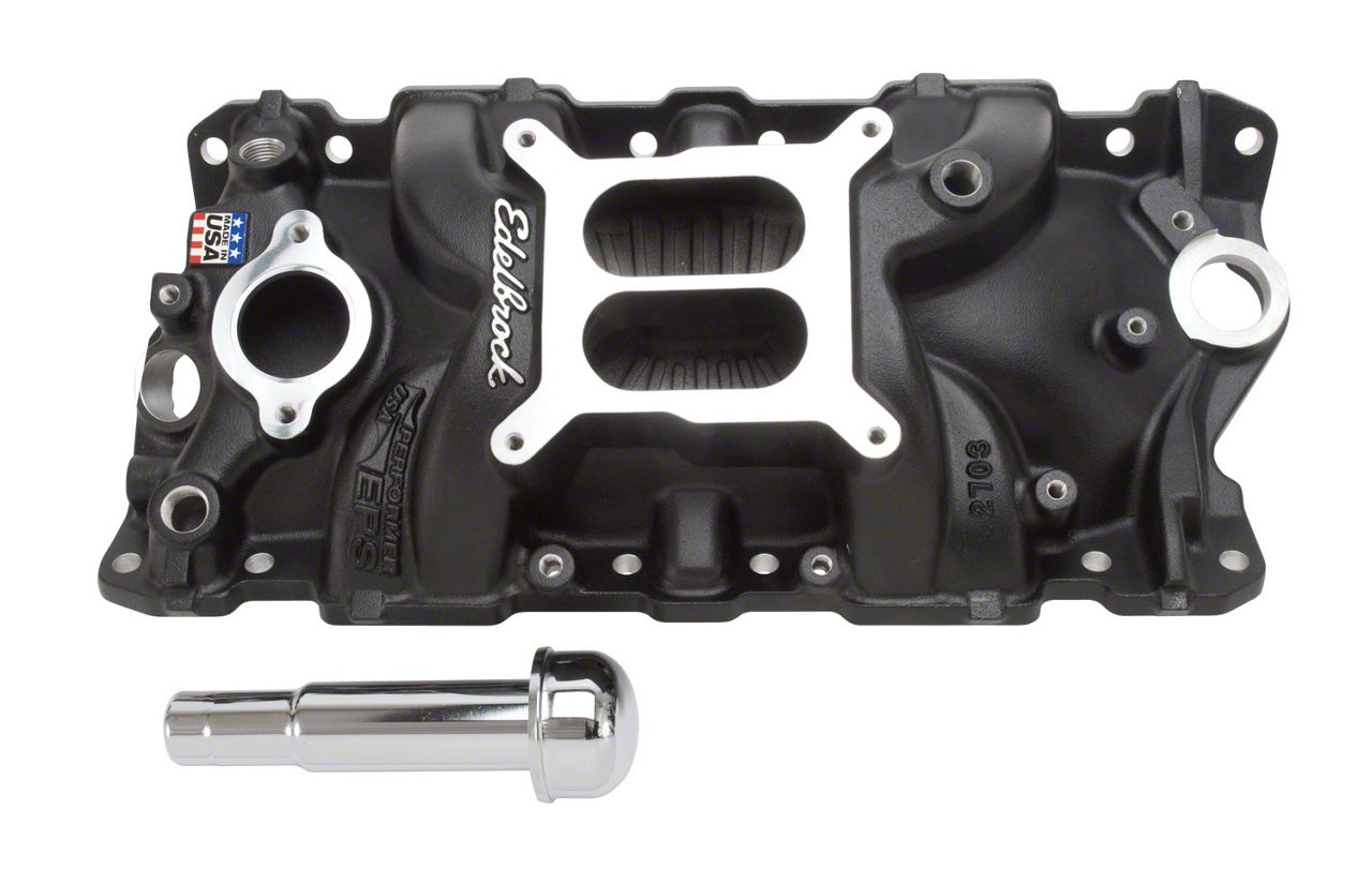 Ecklers 19551957 Chevy 27033 Performer EPS Black Intake Manifold for
