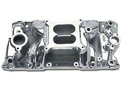 75011 Polished RPM Air-Gap Intake Manifold SB-Chevy 262-400 (55-57 150, 210, Bel Air, Nomad)