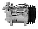 1955-1957 Chevy Air Conditioning Compressor Chrome Sanden 508 134AV-Belt System