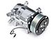 1955-1957 Chevy Air Conditioning Compressor With Serpentine Drive Polished